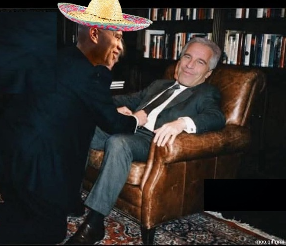 Hakeem blows Epstein Blank Meme Template