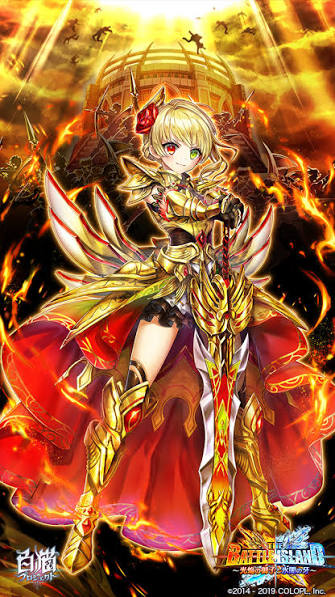 Armored anime girl Blank Meme Template