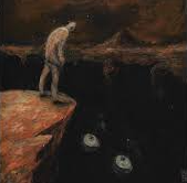 Look in to the abyss Blank Meme Template