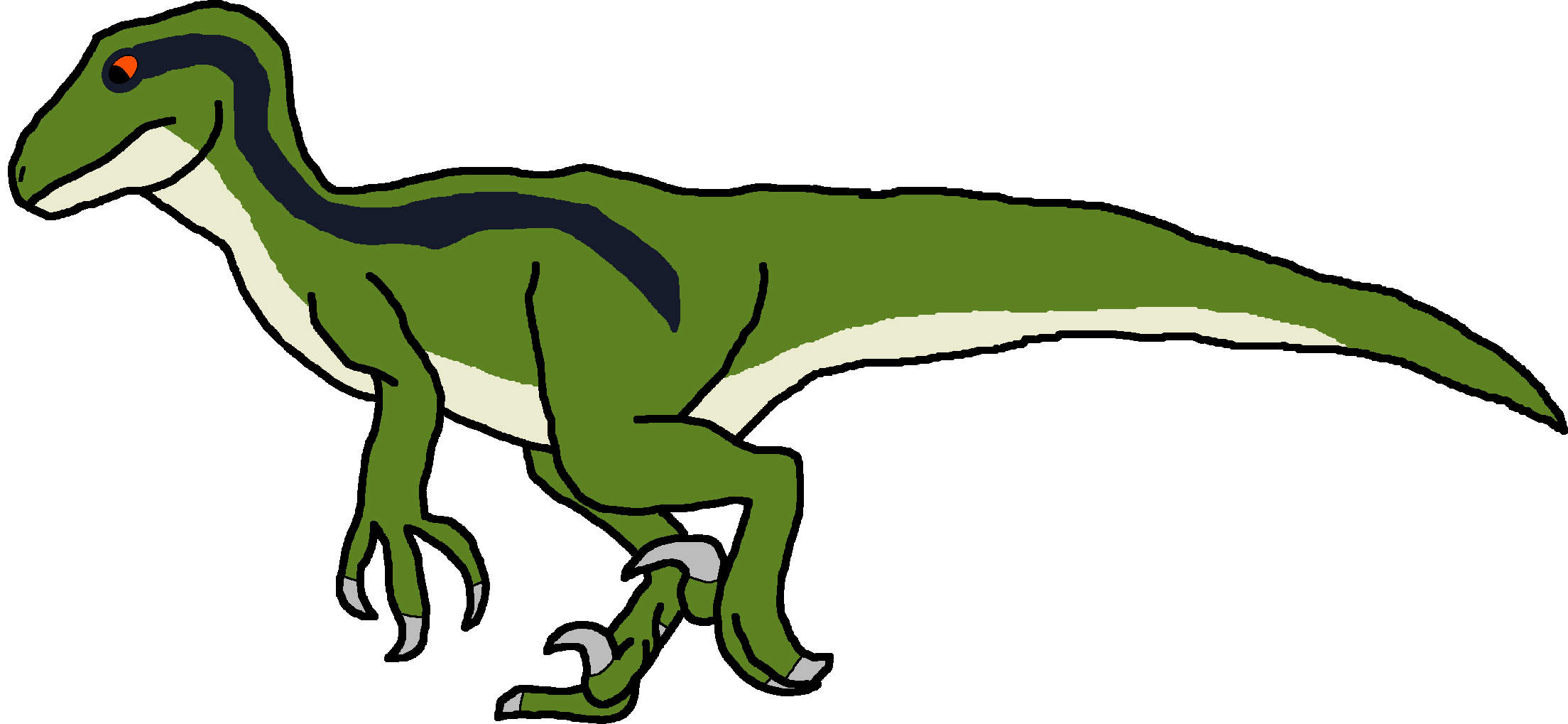 Female Deinonychus Variant A (Paleoverse + EOIverse) Blank Meme Template