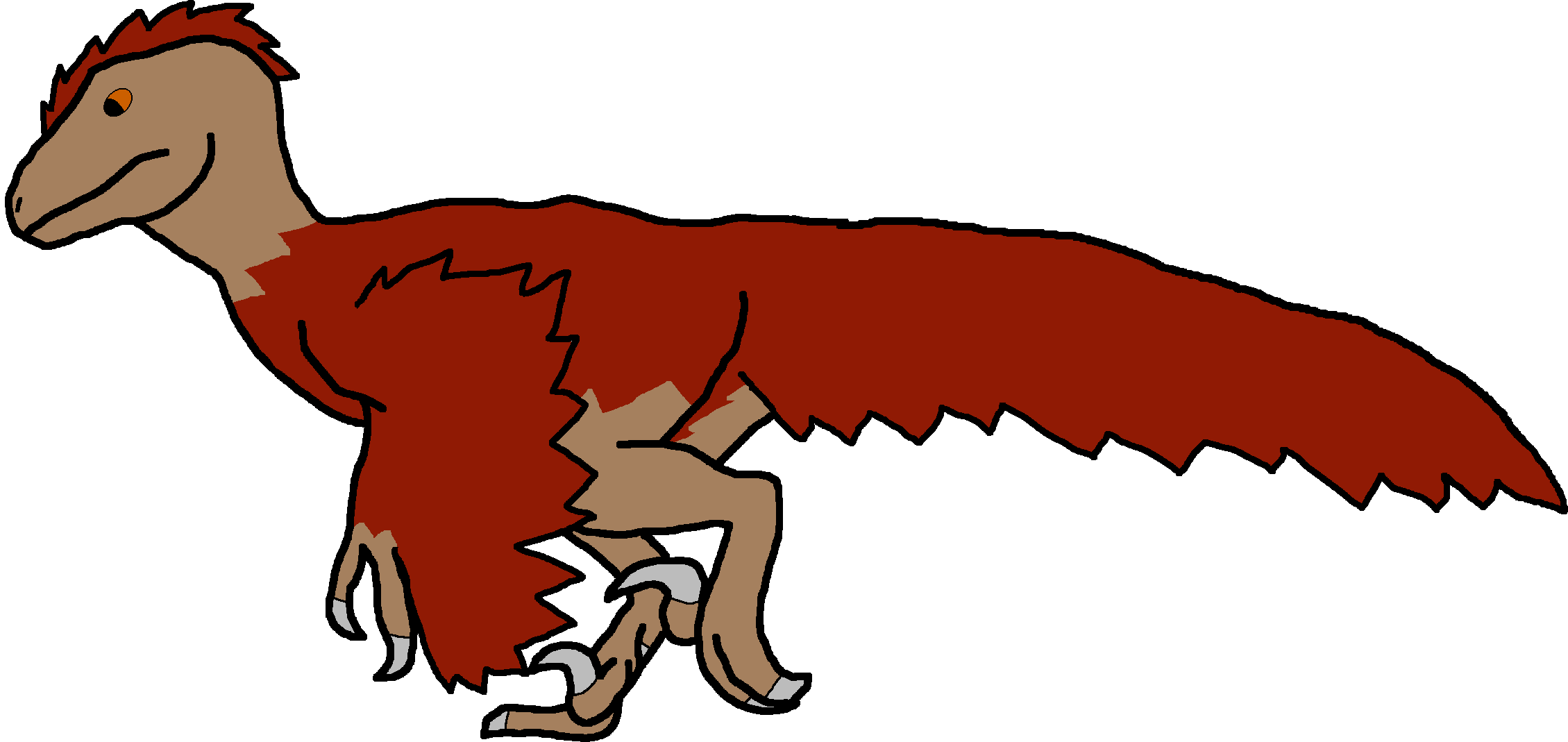 Male Deinonychus Variant B (Paleoverse + EOIverse) Blank Meme Template