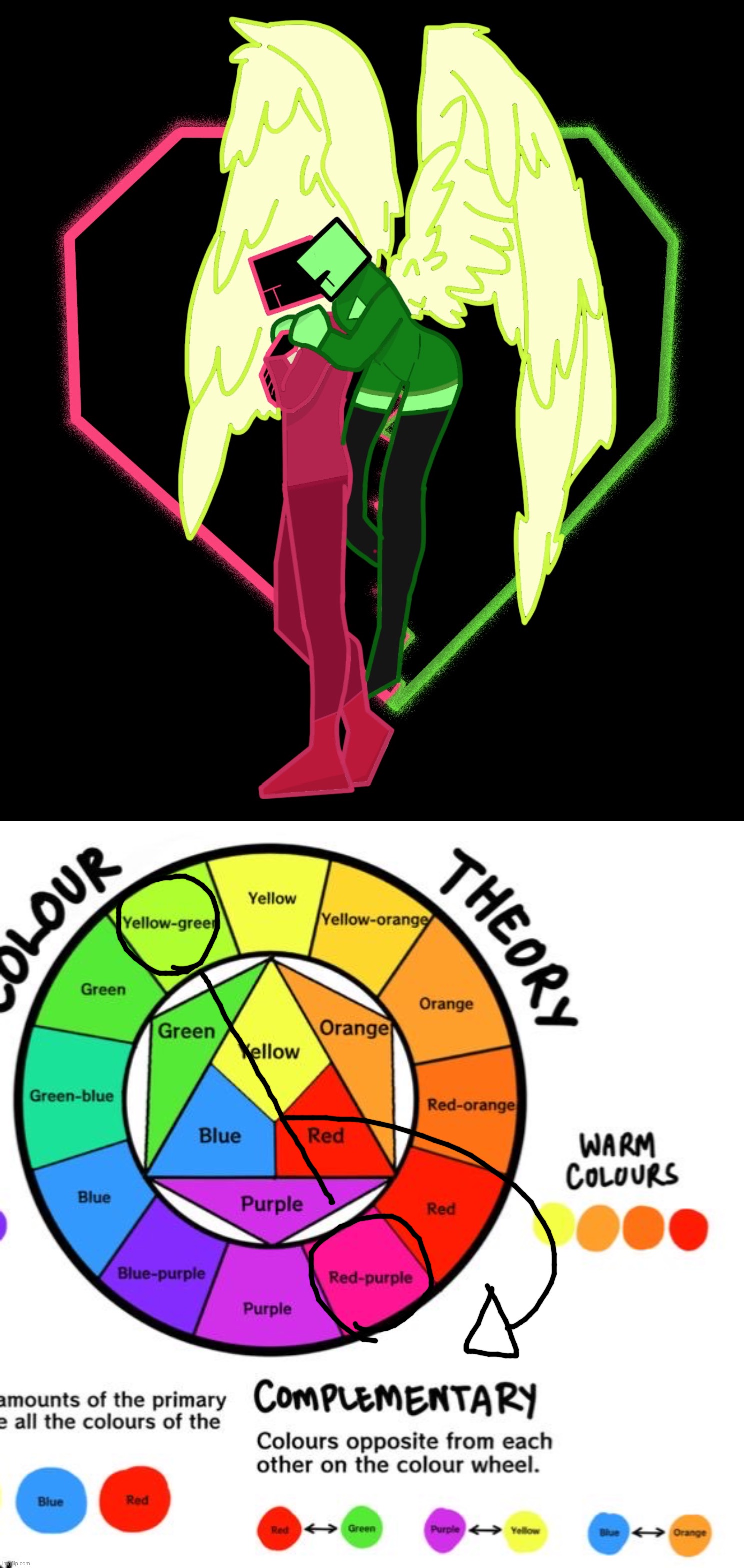 I just realized I somehow did this amazing detail accidentally | made w/ Imgflip meme maker