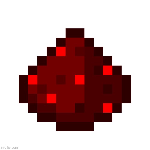 redstone dust | image tagged in redstone dust | made w/ Imgflip meme maker