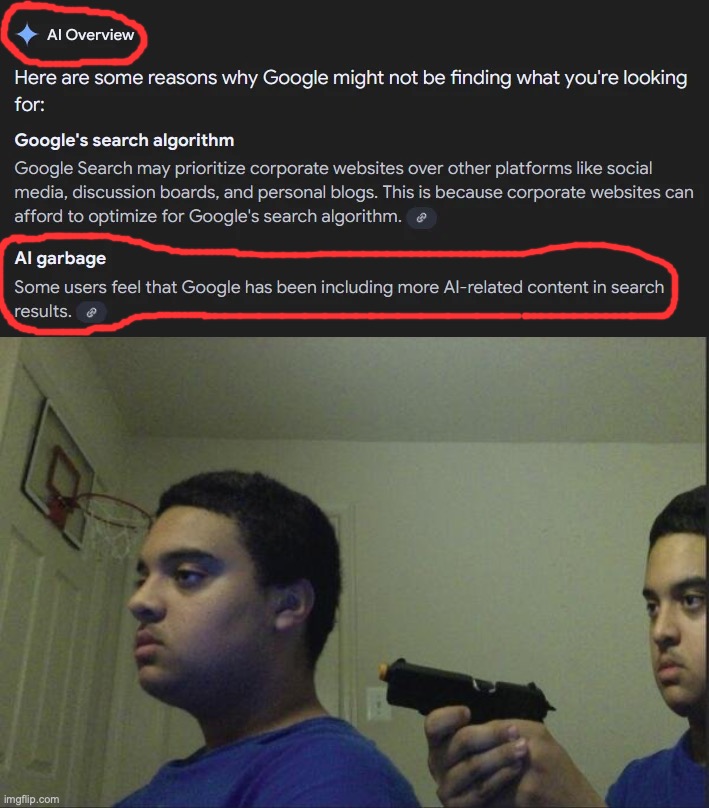 image tagged in guy pointing gun at self | made w/ Imgflip meme maker