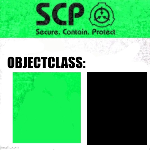 SCP V2 Blank Meme Template