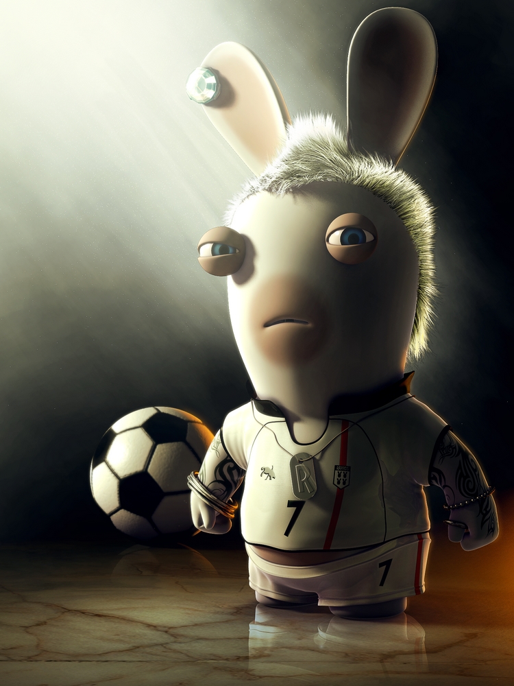 Football Rabbids Blank Meme Template