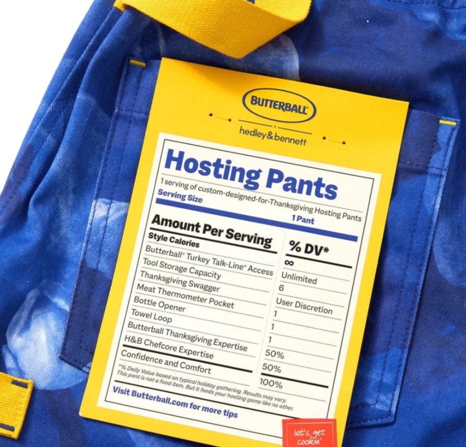 Hosting Pants Butterball Thanksgiving Blank Meme Template