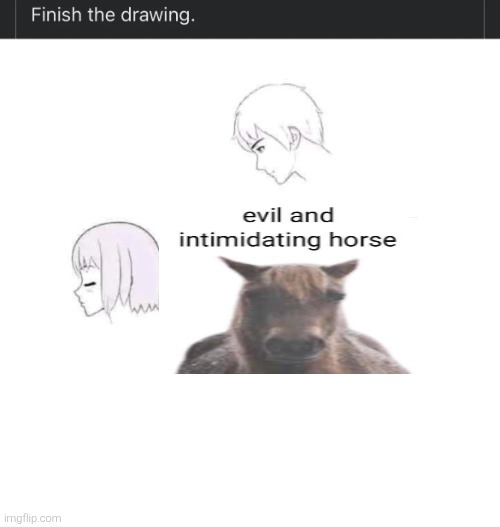 finish the drawing | image tagged in finish the drawing | made w/ Imgflip meme maker