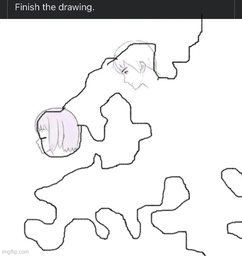 finish the drawing | image tagged in finish the drawing | made w/ Imgflip meme maker