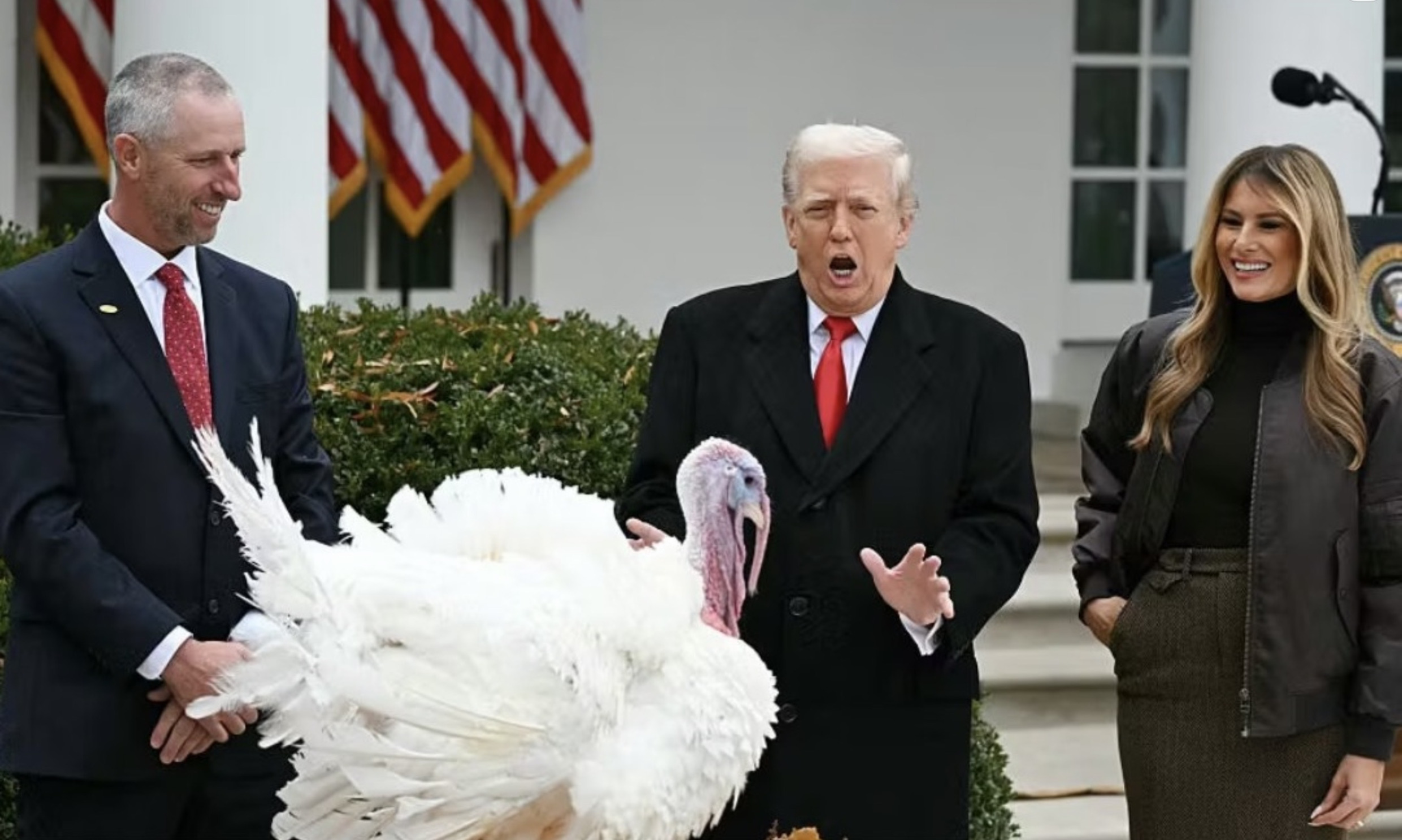 Thanksgiving Trump Blank Meme Template
