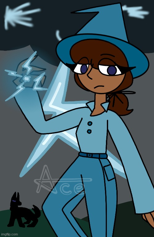 Dittany redesign! | image tagged in ocs,witch | made w/ Imgflip meme maker