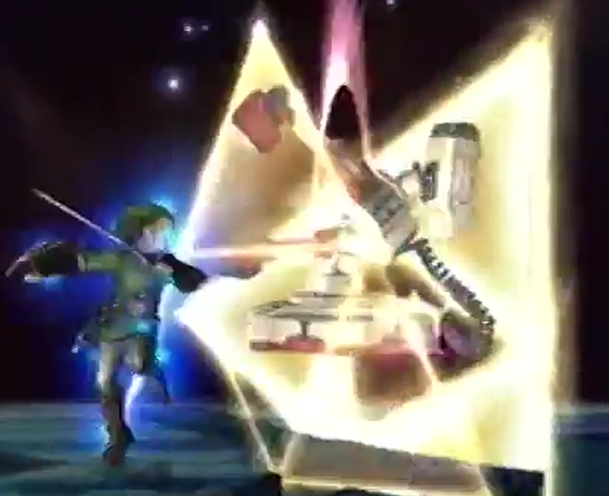 Link Triforce Slash Blank Meme Template