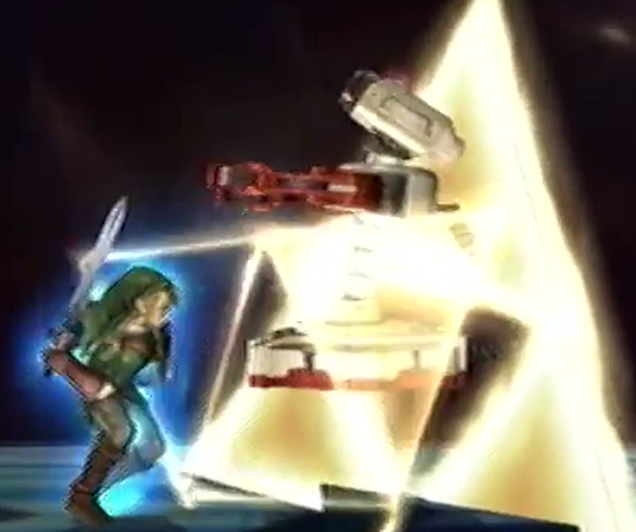 Link Triforce Slash Prepare Blank Meme Template