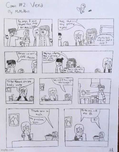 Here is the second comic | image tagged in murder drones,comic | made w/ Imgflip meme maker