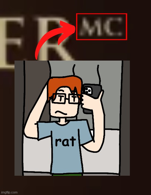 In a chocolate ad | image tagged in mc,moscovio may,name soundalikes,ads | made w/ Imgflip meme maker