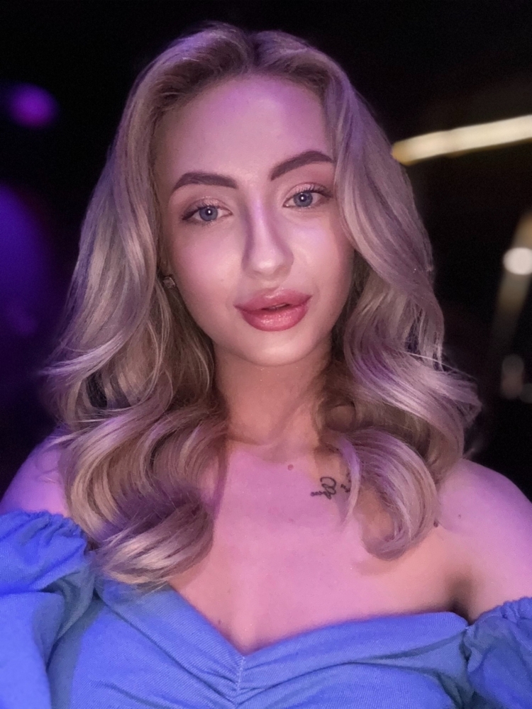 White East Slavic Ukrainian Girl Blank Meme Template