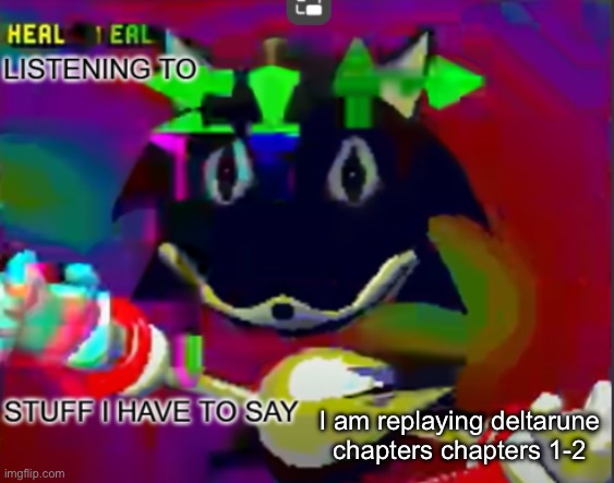 I’m doing it to fight jevil again | I am replaying deltarune chapters chapters 1-2 | image tagged in rewrite midreta annoucement temp | made w/ Imgflip meme maker