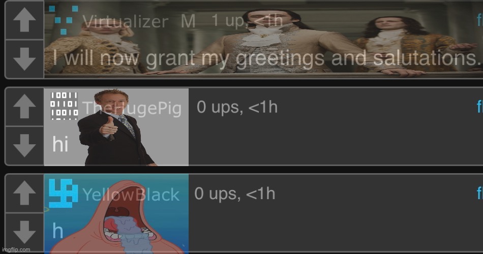 hi | made w/ Imgflip meme maker