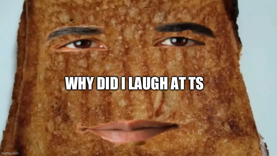 grilled cheese obama sandwich | WHY DID I LAUGH AT TS | image tagged in grilled cheese obama sandwich | made w/ Imgflip meme maker