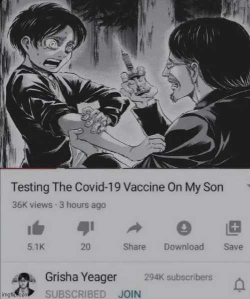 image tagged in aot,eren,grisha | made w/ Imgflip meme maker