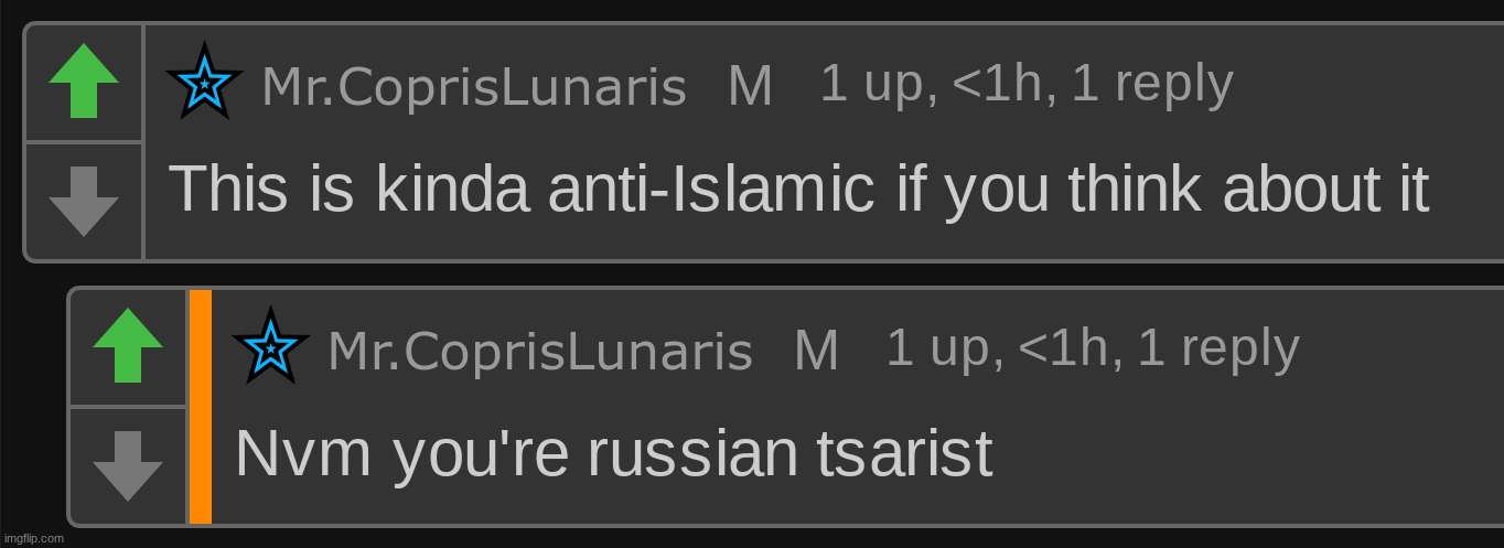 Anti-Islamic Tsarist | image tagged in anti-islamic tsarist | made w/ Imgflip meme maker