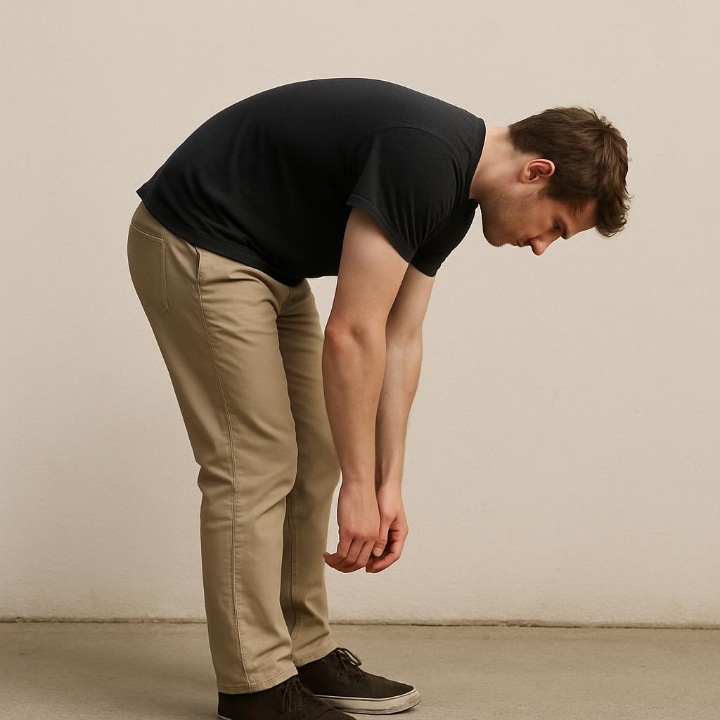 guy bending over Blank Meme Template