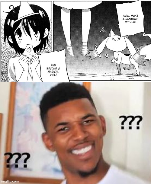 image tagged in memes,ghost,manga,puella magi madoka magica | made w/ Imgflip meme maker