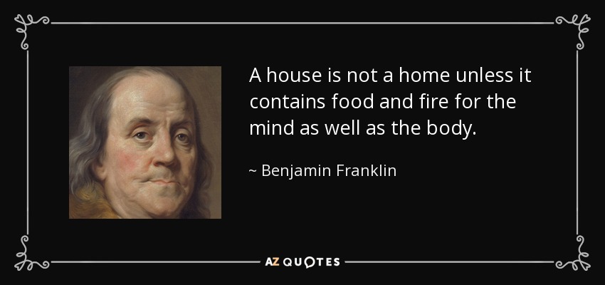 Ben Franklin House Home Blank Meme Template