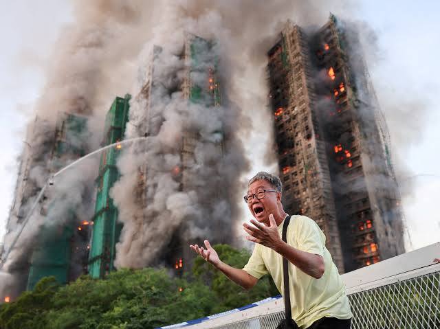 High Quality Hong Kong Fire Blank Meme Template