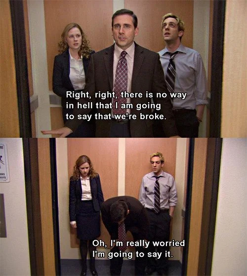 I’m afraid I’m going to say it Blank Meme Template