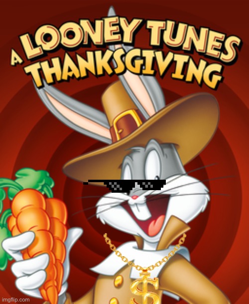 Bnuuy of the day 11/27 | image tagged in bnuuy,bunny,thanksgiving | made w/ Imgflip meme maker