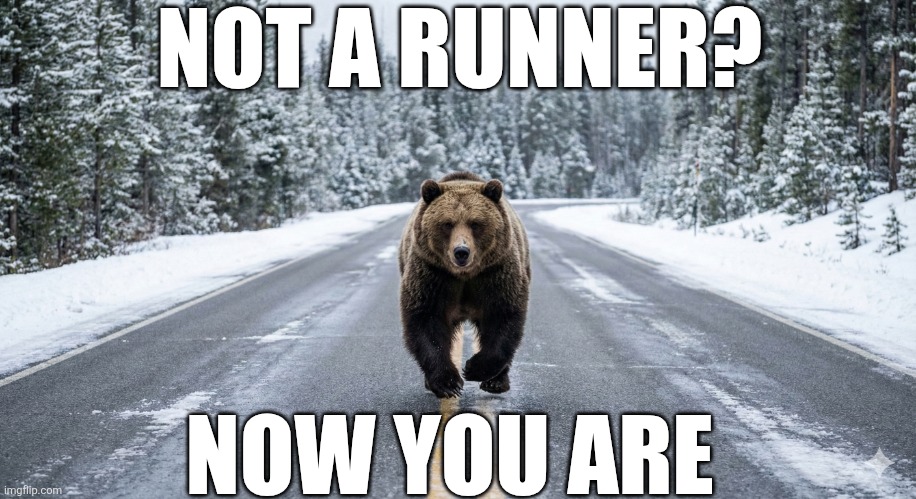 Not A Runner? Now You Are | NOT A RUNNER? NOW YOU ARE | image tagged in chrisjoines1 | made w/ Imgflip meme maker