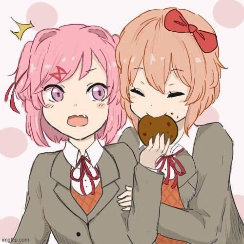 Natsuki is SO underrated, idk why people hate her. She's my spirit animal. | made w/ Imgflip meme maker