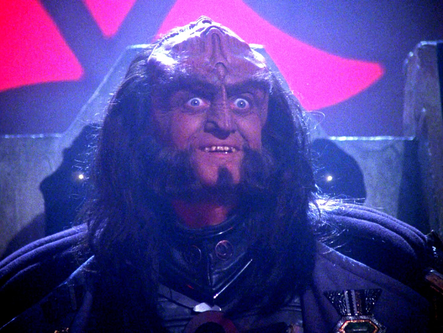 Gloating Gowron Blank Meme Template