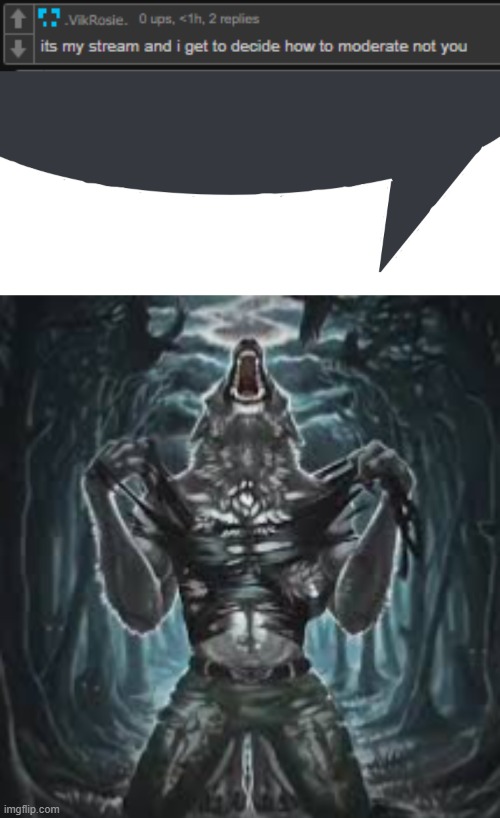 im running out of ideas or smth | image tagged in discord speech bubble,sigma lone wolf | made w/ Imgflip meme maker