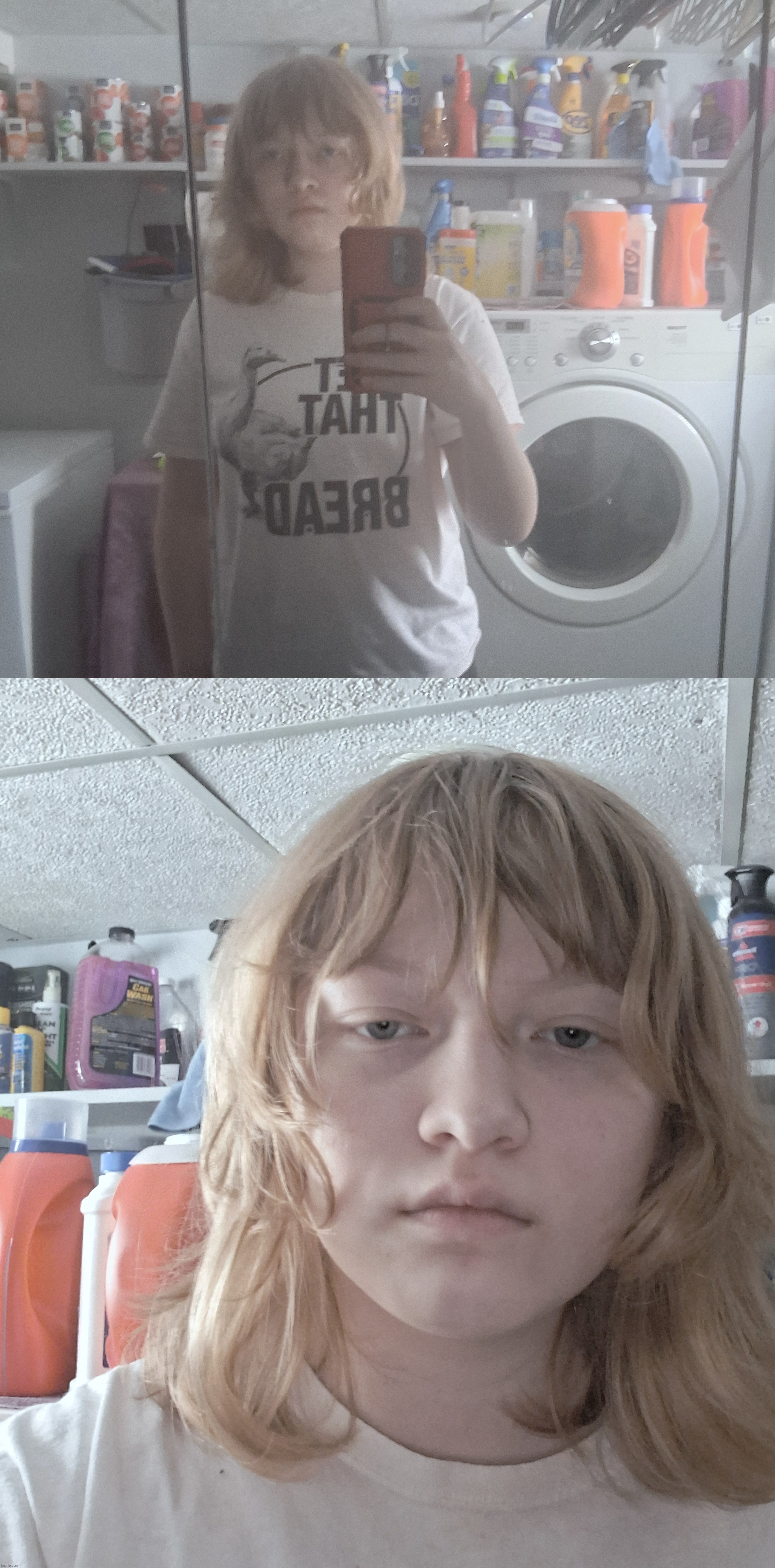 DAMN!!! This is the best I've ever looked (dont mind the bottom image 1. Brain damage 2. It's got wabi sabi) | made w/ Imgflip meme maker