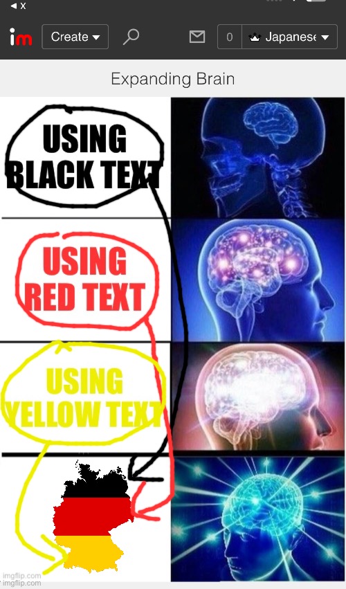 why it lowkey lookin like germany | made w/ Imgflip meme maker