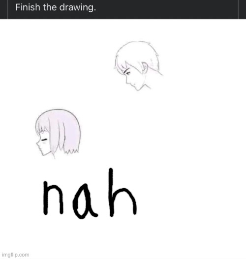 finish the drawing | image tagged in finish the drawing | made w/ Imgflip meme maker