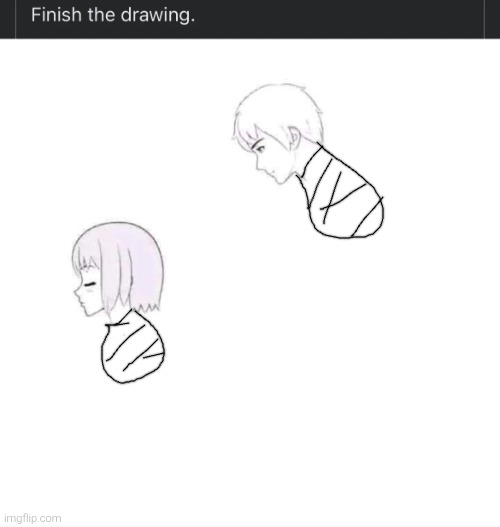 finish the drawing | image tagged in finish the drawing | made w/ Imgflip meme maker