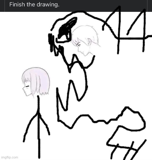 montr | image tagged in finish the drawing | made w/ Imgflip meme maker