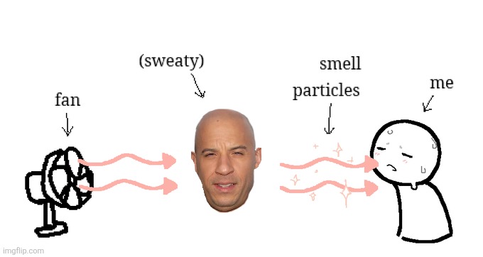 Sweaty Smell Particles | image tagged in sweaty smell particles | made w/ Imgflip meme maker