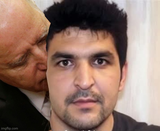 Biden sniffs the DC Shooter Blank Meme Template