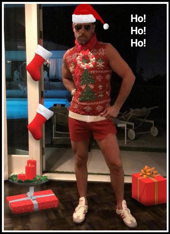 Hunter Biden Holidays Blank Meme Template