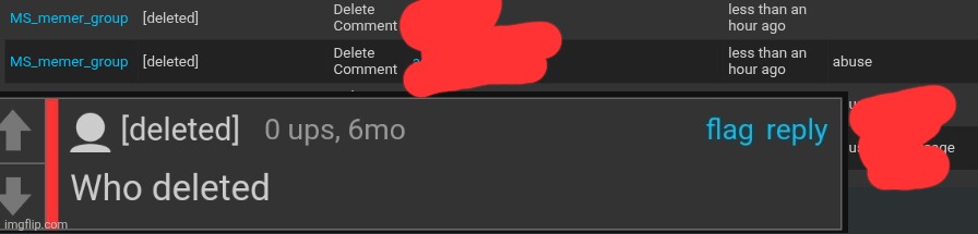 Who deleted | image tagged in deleted accounts | made w/ Imgflip meme maker