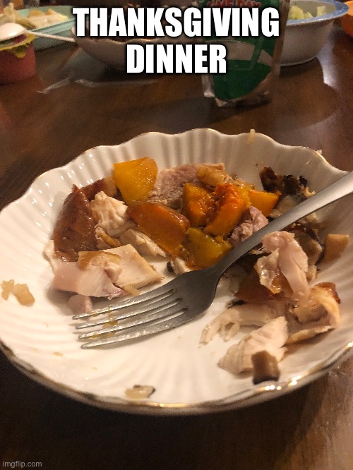 Happy thanksgiving | THANKSGIVING DINNER | image tagged in thanksgiving,thanksgiving dinner,happy thanksgiving,dinner | made w/ Imgflip meme maker