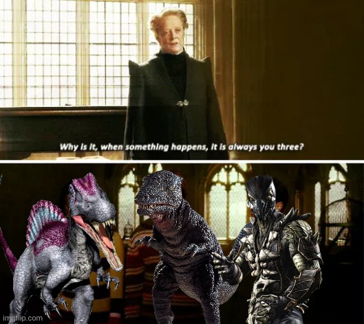 Way it always my favorite characters | image tagged in always you three | made w/ Imgflip meme maker