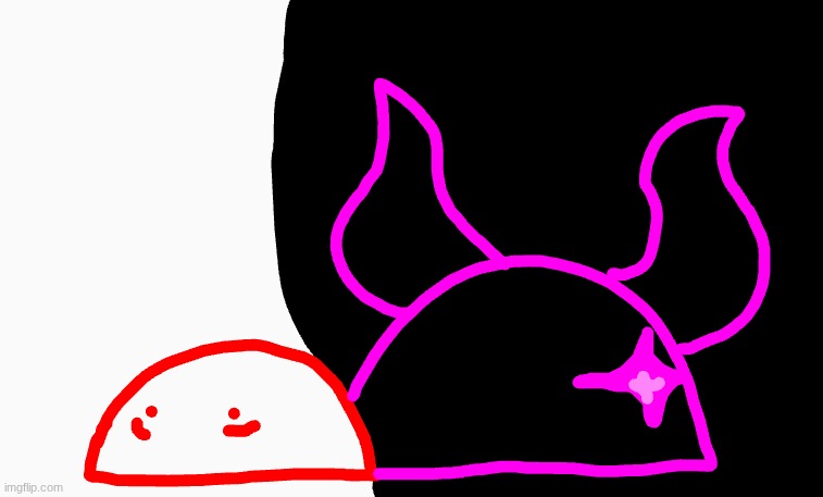 blobie fan art or something | made w/ Imgflip meme maker