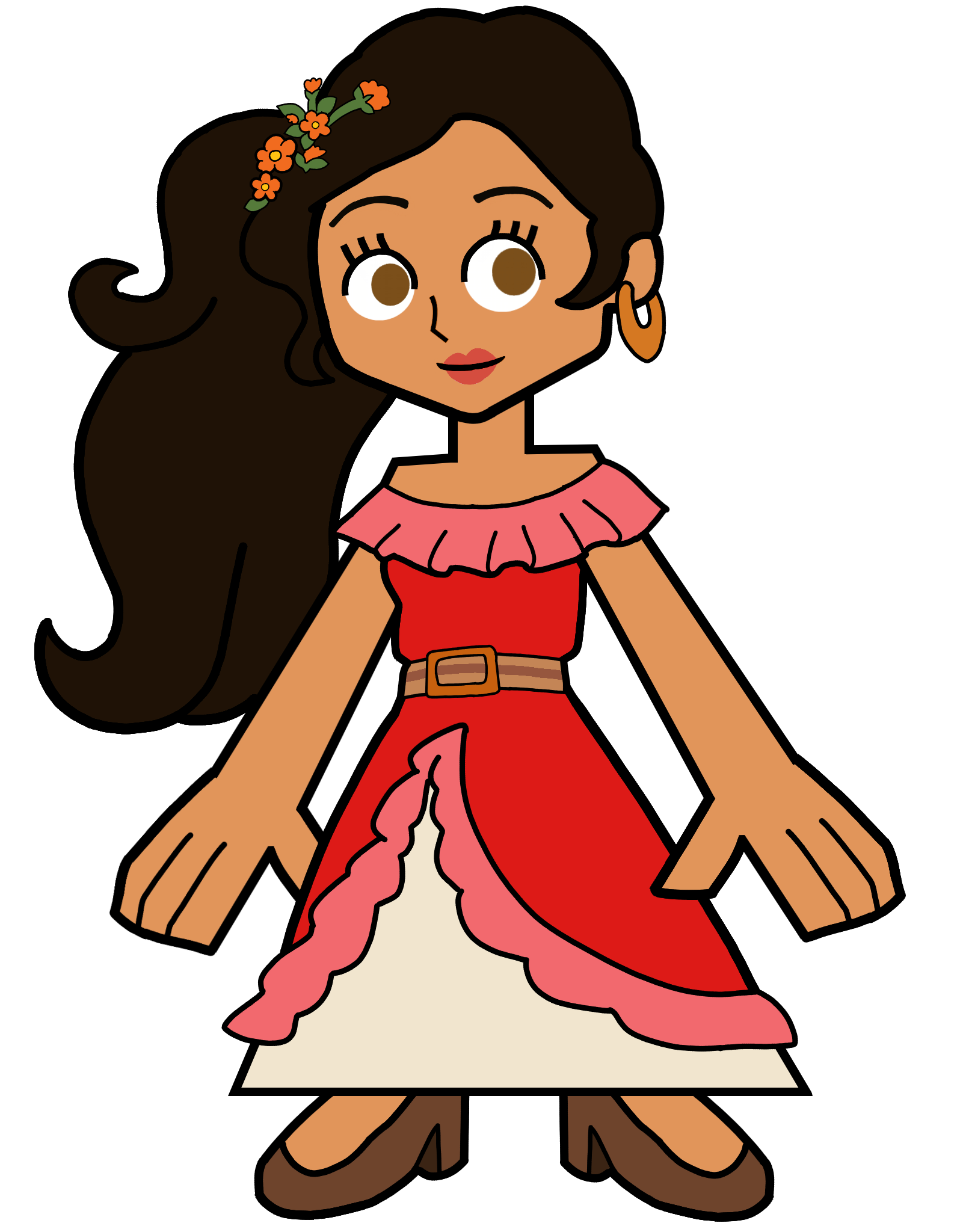 Elena Castillo Flores in Hero 108 Style Blank Meme Template