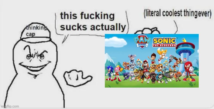 Literally the greatest idea for a crossover in the history of ever. | image tagged in fun | made w/ Imgflip meme maker