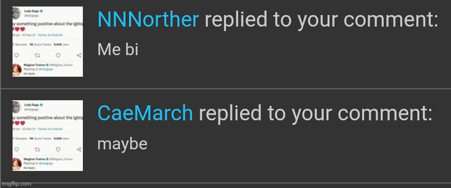 they jinxed in my notifications without realizing | made w/ Imgflip meme maker